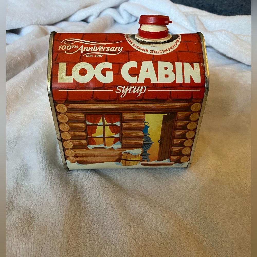 Old Log Cabin Container